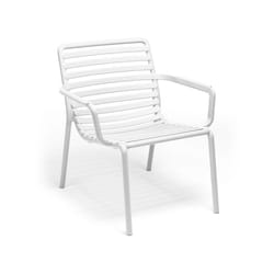 Nardi Doga Relax Carré Blanc Polypropylène (PP)