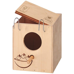 Ferplast - nido mini Nid d'oiseau en bois fsc. Variante mini - Misure: 11.5 x 12.5 x h 12 cm -