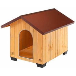 Ferplast DOMUS Niche pour chiens en bois FSC - 6 tailles. Variante EXTRA LARGE - Misure: 89.5 x 111.5 x h 90 cm -