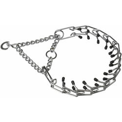 Ferplast - chrome ca Collier de dressage pour chiens en acier chromé . Variante CA6002 - Misure: a: 46-62 cm -