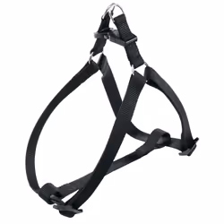Ferplast Easy P, Universel, Harnais abdominal, S, Noir, Nylon, Toutes races