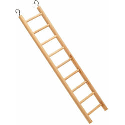 Ferplast - Echelle pa 4002 Échelle en bois pour petits perroquets, les perruches et les cockatiels. Variante pa 4004 - Misure: 8.9 x 1.1 x h 37 cm -