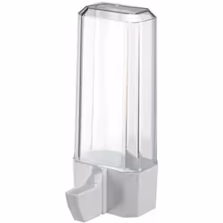 Silver 4558 est un abreuvoir pour cages pour perruches dorées, calopsittes et perruches. Pratique et profond, fournit toujour ...