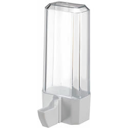 Ferplast - silver 4558 Abreuvoir pour cages avec grilles verticales pour perruches dorées, calopsittes et perruches.. Variante silver 4558 - Misure: