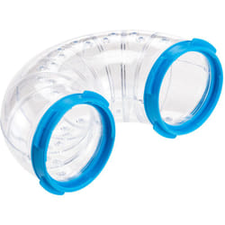 Tunnel fpi 4806 u turn Tube plastique en u pour hamsters et autres petits rongeurs. Variante fpi 4806 u turn - Misure: ø 6 x 6 cm - Coloris assortis
