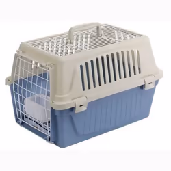 Ferplast Cage de Transport ATLAS 10 OPEN Chat Métal Plastique 29 x 48 x 32,5 cm
