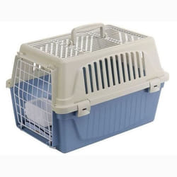 Ferplast Cage de Transport ATLAS 10 OPEN Chat Métal Plastique 29 x 48 x 32,5 cm