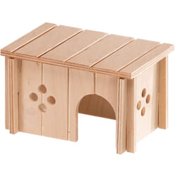 Ferplast - sin 4642 Maison pour hamsters sin 4642 en bois fsc éco-durable. Variante sin 4642 - Misure: 14.5 x 9.5 x h 8.5 cm -