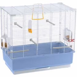 La cage Piano 4 pour oiseaux, canaris et petits oiseaux exotiques de Ferplast présente une construction solide et élégante. L ...