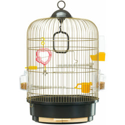 Ferplast - regina Cage à Oiseaux regina : Design italien, accessoires inclus. Le paradis pour vos oiseaux.. Variante regina - Misure: ø 32.5 x 49 cm