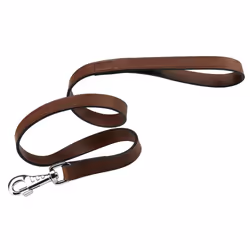 Ferplast Vip G, Chien, Laisse standard, Marron, Ruban, Monochromatique, Cuir