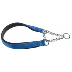 Daytona css Collier semi-étrangleur avec rembourrage moelleux. En différentes couleurs et tailles.. Variante CSS15/40 - Misure: a: 40 cm - b: 15 mm