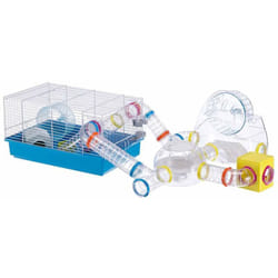 Ferplast - Cage pour hamsters Paula Bleu 46x29,5x24,5 cm 57906411