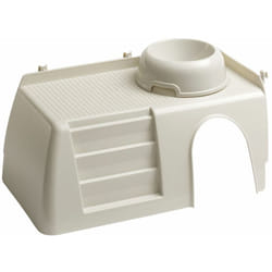 Ferplast - pub 3252 Maisonnette en plastique pour cage Cavie 100 Deluxe et Rabbit 140. Variante pub 3252 - Misure: 42 x 25 x h 16.5 cm -