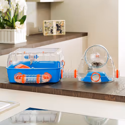 Ferplast Combi 2 Hamster Bleu, Transparent - Vue supplémentaire 4