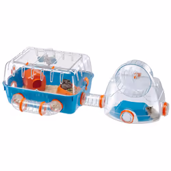 Ferplast Combi 2 Hamster Bleu, Transparent - Vue supplémentaire 5