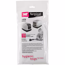 FPI 5363 Sachets hygiéniques de rechange pour litières Maxi Bella de Ferplast, indispensables pour recueillir les déjections ...
