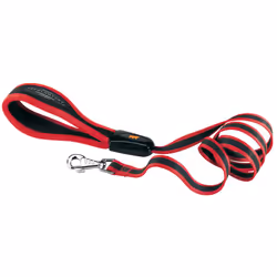Ferplast Ergocomfort, Chien, Laisse standard, Rouge, Ruban, Monochromatique, 1,2 m