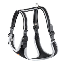 Ferplast Ergocomfort P L Noir, Argent Chien Harnais abdominal