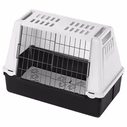 Ferplast 73079021W1, Caisse de transport rigide pour animaux de compagnie, Caisse de transport voiture, Chien, 10 kg, Charge ...