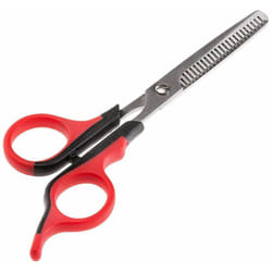 Gro 5989 Ciseaux avec lames dentées pour chiens à poil court, moyen et long . Variante gro 5989 - Misure: 16.2 x 6.5 x h 8 cm - - Ferplast