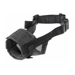 Muzzle net Muselière pour chiens avec grille en nylon - 5 tailles. Variante s - Misure: a: 24-35 cm b: 12-19 cm c: 7.5 cm - - Ferplast
