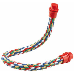 Ferplast - Perchoirs pa 4112 Perchoir en coton tressé pour perroquets et cacatoès. Variante pa 4116 - Misure: ø 2.8 x 75 cm -