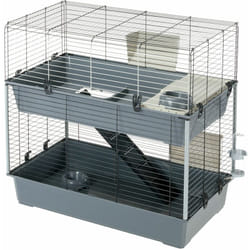 Ferplast - rabbit 100 double Cage à 2 étages pour lapins. Variante rabbit 100 double - Misure: 95 x 57 x h 93.5 cm -