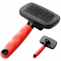 Gro 5955 Brosse avec carde pour chiens aux poils moyens et longs. Variante gro 5955 - Misure: 16.3 x 9.7 x h 5.6 cm - - Ferplast