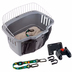 Ferplast Atlas bike 20 Rapid, Caisse de transport rigide pour animaux de compagnie, Panier de vélo pour animaux de compagnie, ...