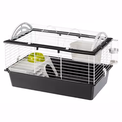 Ferplast Casita 80, Cage, Cochon d'inde, Noir, Blanc, Plastique, Métal, 1 portes(s), 780 mm
