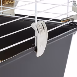 Ferplast Casita 80 Cochon d'inde Noir, Blanc - Vue supplémentaire 11
