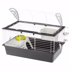 Ferplast Casita 80 Cochon d'inde Noir, Blanc - Vue supplémentaire 9