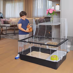Ferplast Casita 100 Rabit Taupe, Blanc
