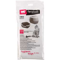 FPI 5366 sont des sachets hygiéniques de rechange pour litières Mika et Dama de Ferplast. Indispensables pour recueillir les  ...