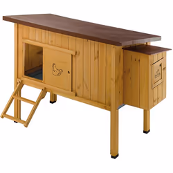 Si vous souhaitez élever des poules dans le jardin, voici un beau poulailler pour l'extérieur, robuste et solide, fabriqué en ...