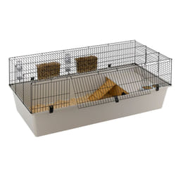 Ferplast Rabbit 160 Lapin Blanc, Gris