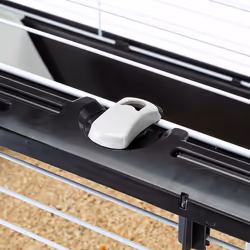 Ferplast Casita 120 Rabit Taupe, Blanc - Vue supplémentaire 9
