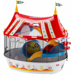 Ferplast - circus fun Cage pour hamsters et petits rongeurs. Variante circus fun - Misure: 49.5 x 34 x h 42.5 cm -