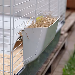 Ferplast Rabbit 100 Cochon d'inde, Rabit Gris, Blanc - Vue supplémentaire 4