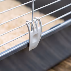 Ferplast Rabbit 100 Cochon d'inde, Rabit Gris, Blanc - Vue supplémentaire 8