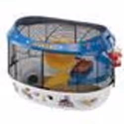 FERPLAST Cage Stadium 495x34x33 cm - Vert - Pour hamster