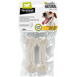 Goodbite natural chicken bone Jouet à mâcher pour chiens au saveur de poulet- 6 tailles. Variante s - Misure: 11 x 3.6 x h 1.7 cm - - Ferplast
