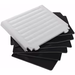 Ce kit de panneaux d'isolation, qui peut être acheté séparément, doit être appliqué à l'intérieur de la niche Dogvilla pour a ...
