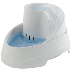 Ferplast Vega Sanitized gamelle et abreuvoir pour chiens et chats Plastique Blanc Universel Fontaine à eau automatique pour animaux de compagnie