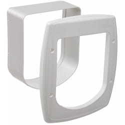 Swing microchip extension Tunnel d'extension pour portes Swing Microchip. 2 couleurs. Variante - Misure: 22.5 x 6.5 x h 25.2 cm - Blanc - Ferplast