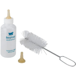 Ferplast Biberon PA 5502 Biberon pour chatons et chiots - 2 tailles. Variante PA 5504 - Misure: Ø 4.5 x h 13 cm - 0.12 L -