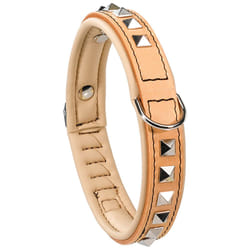 Ferplast Giotto Luxor Beige Cuir Chien Collier standard