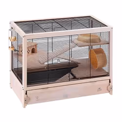 Hamsterville est la nouvelle cage pour hamster en grillage et bois certifié FSC(TM), issu de forêts gérées durablement, dans  ...