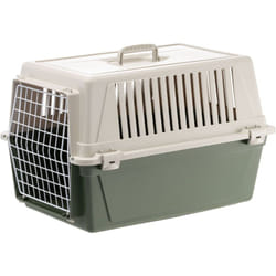 Ferplast - atlas el Cage de transport en plastique atlas 30 el pour grands chats et chiens de petite et moyenne taille avec porte en fer plastifié.